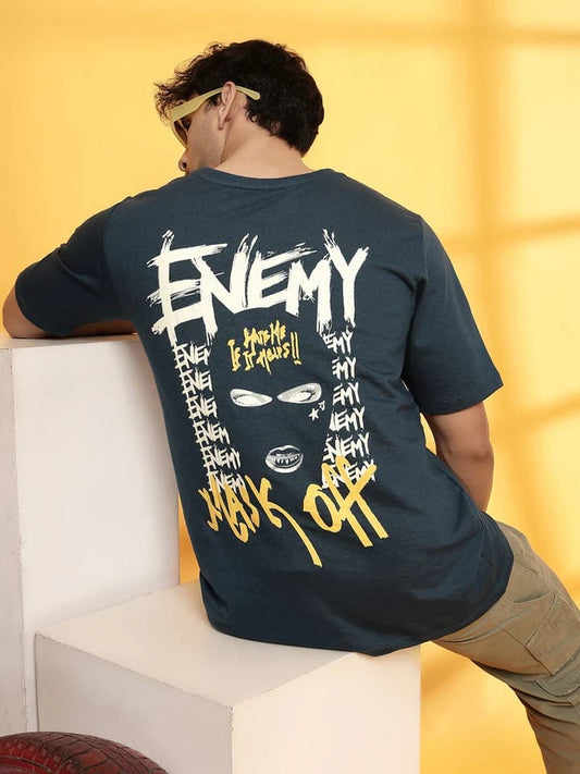 Mark Off the Enemy" Graphic T-Shirt